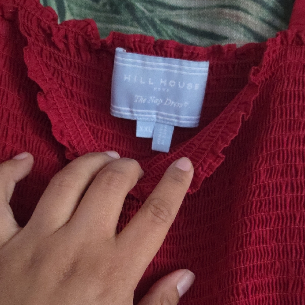 Hill House Crimson Textured Dress